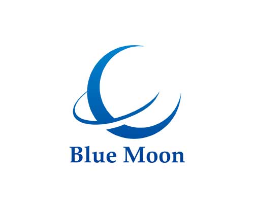 Blue Moon様　ロゴ