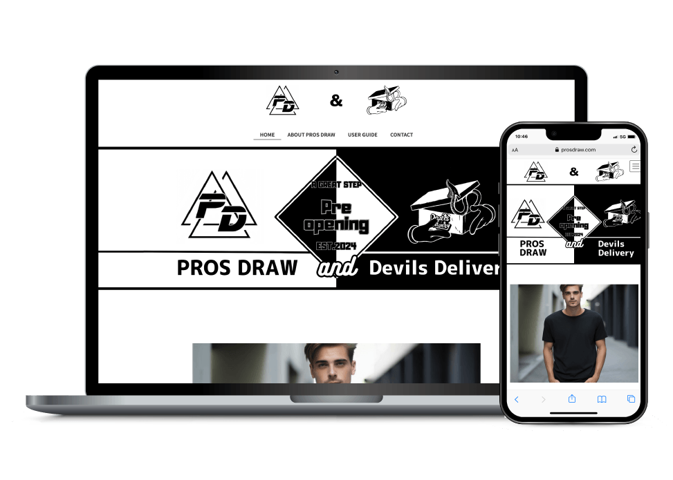 アパレルブランドのホームページ制作:PC・スマートフォン表示